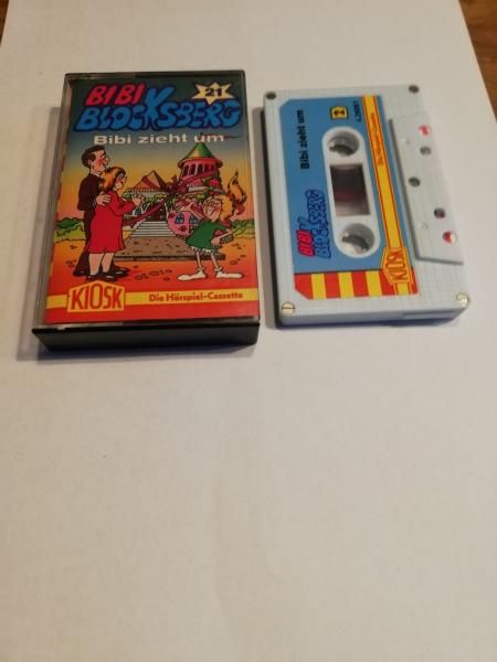 Bibi Blocksberg Folge 21 Bibi zieht um 5-fach Silber geschraubt Weiß mit Blauen Aufkleber 4.27621 CD Kiosk